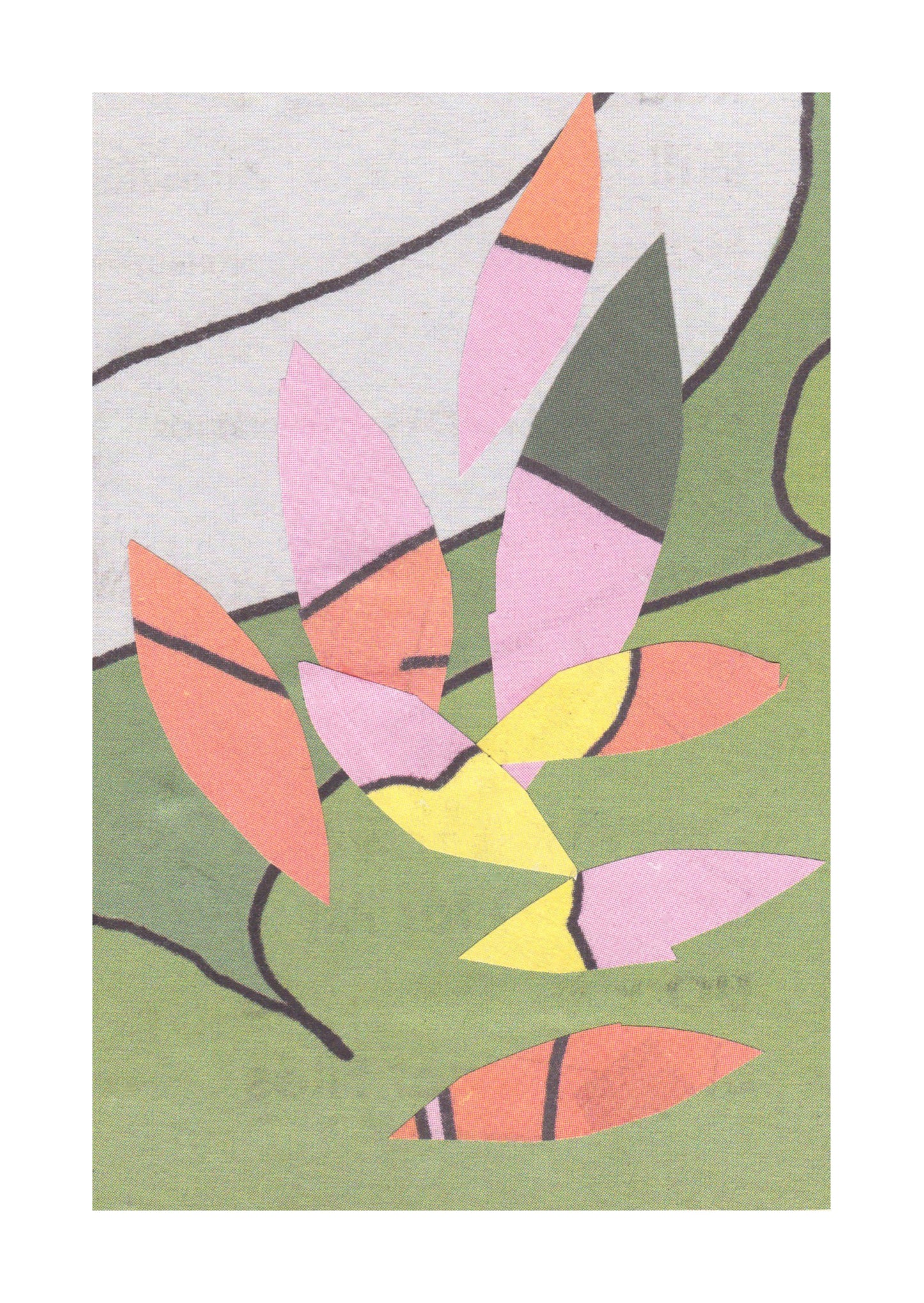 A6 Postcard - 'Fallen Leaves'