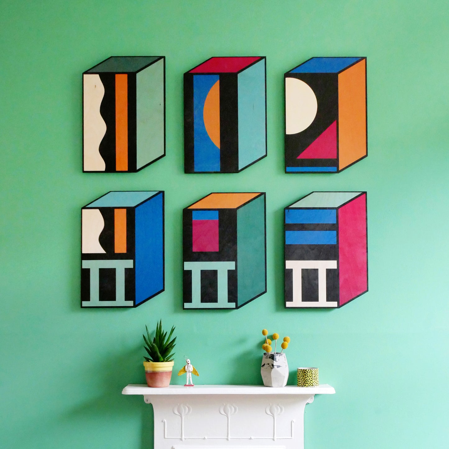 Letter Press - Birch-faced Plywood UV Print
