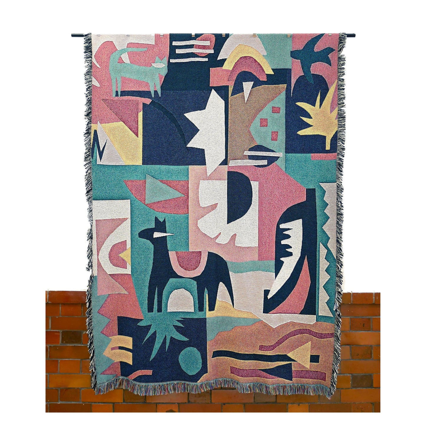 Horse & Friends - Woven Tapestry