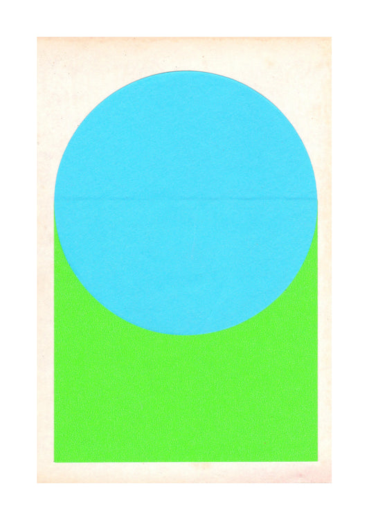 A6 Postcard - 'Blue Dot'