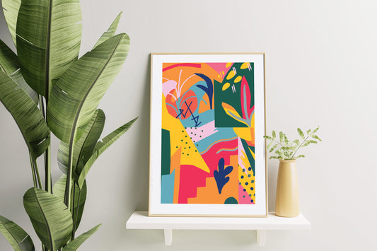 Tropical Movement - Giclee Fine Art Print